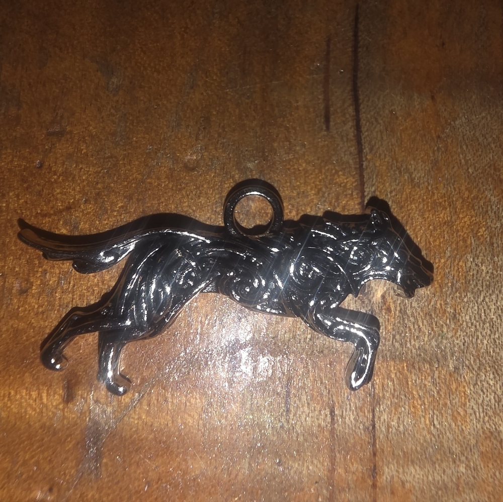 Running Celtic Wolf Mold Jewelry Making - Resin / Polymer Clay
